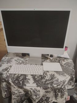 IMAC 24 SLV/8C CPU/8C GPU/8GB/256GB-USA