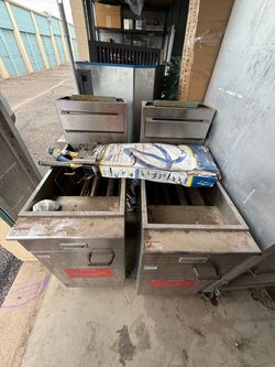 Falcon Commercial Deep Fryer Units – Set of 2