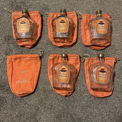 Peach Crown Bottles (Empty)