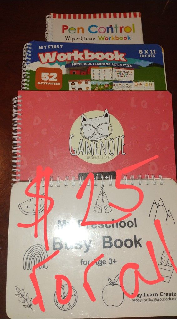 Preschool Learning Books