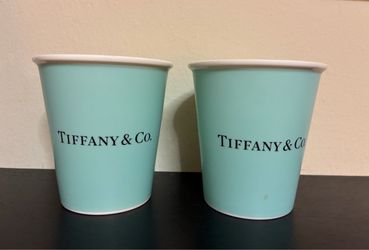 Tiffany and Co Blue Coffee Cup