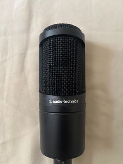 Audio-technica AT2020 condenser microphone
