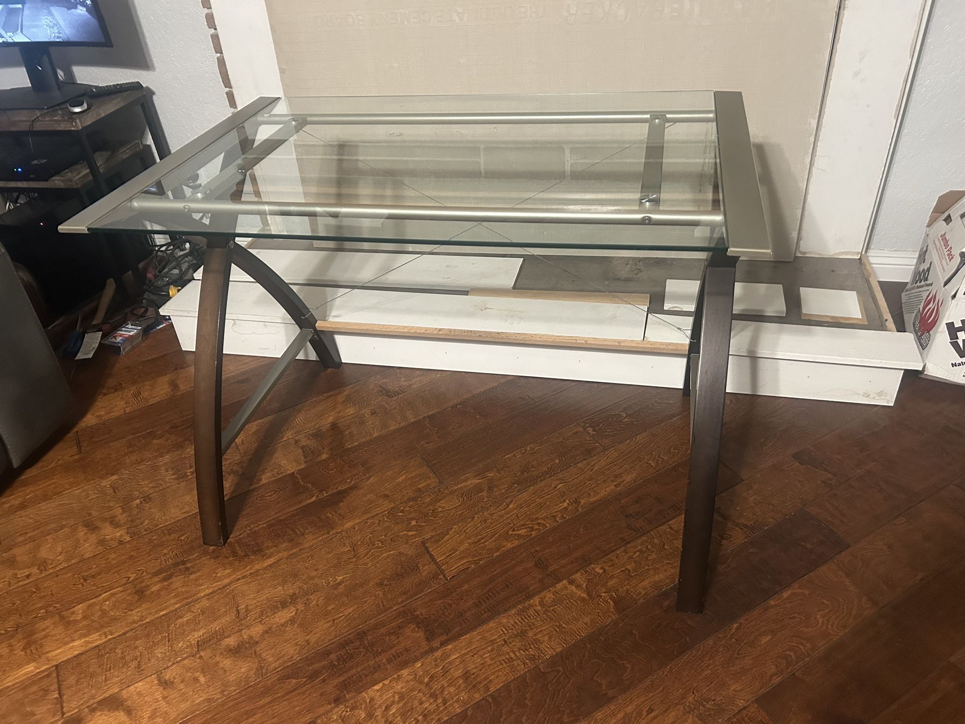 Glass Desk