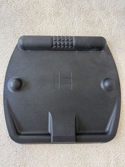 Ergodriven Topo Standing Desk Mat – Obsidian Black Anti-Fatigue (Original)