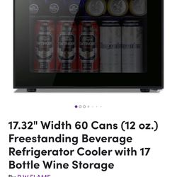 17.32 60 Cans Refrigerator 