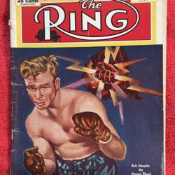 VINTAGE BOXING MAGAZINE THE RING MARCH 1951 ATOMIC BLONDE 