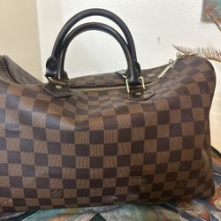LOUIS VUITTON DAMIER EBENNE SPEEDY 35