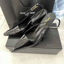 Saint Laurent Black High Heels Size 9
