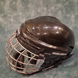 Bauer FM2100 JR Helmet Cage Combo Black