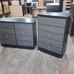 Dresser(w45 D16 H38 In) &chest W30 D16 H47 In)