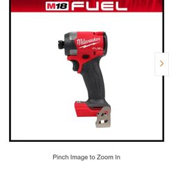 Milwaukee 2953-20 18V Lithium-Ion Brushless Cordless 1/4" Hex Impact Driver NEW