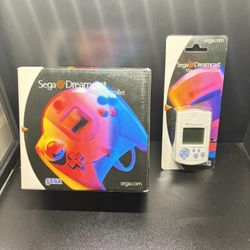 Dreamcast Controller And Memory Card Brand New 