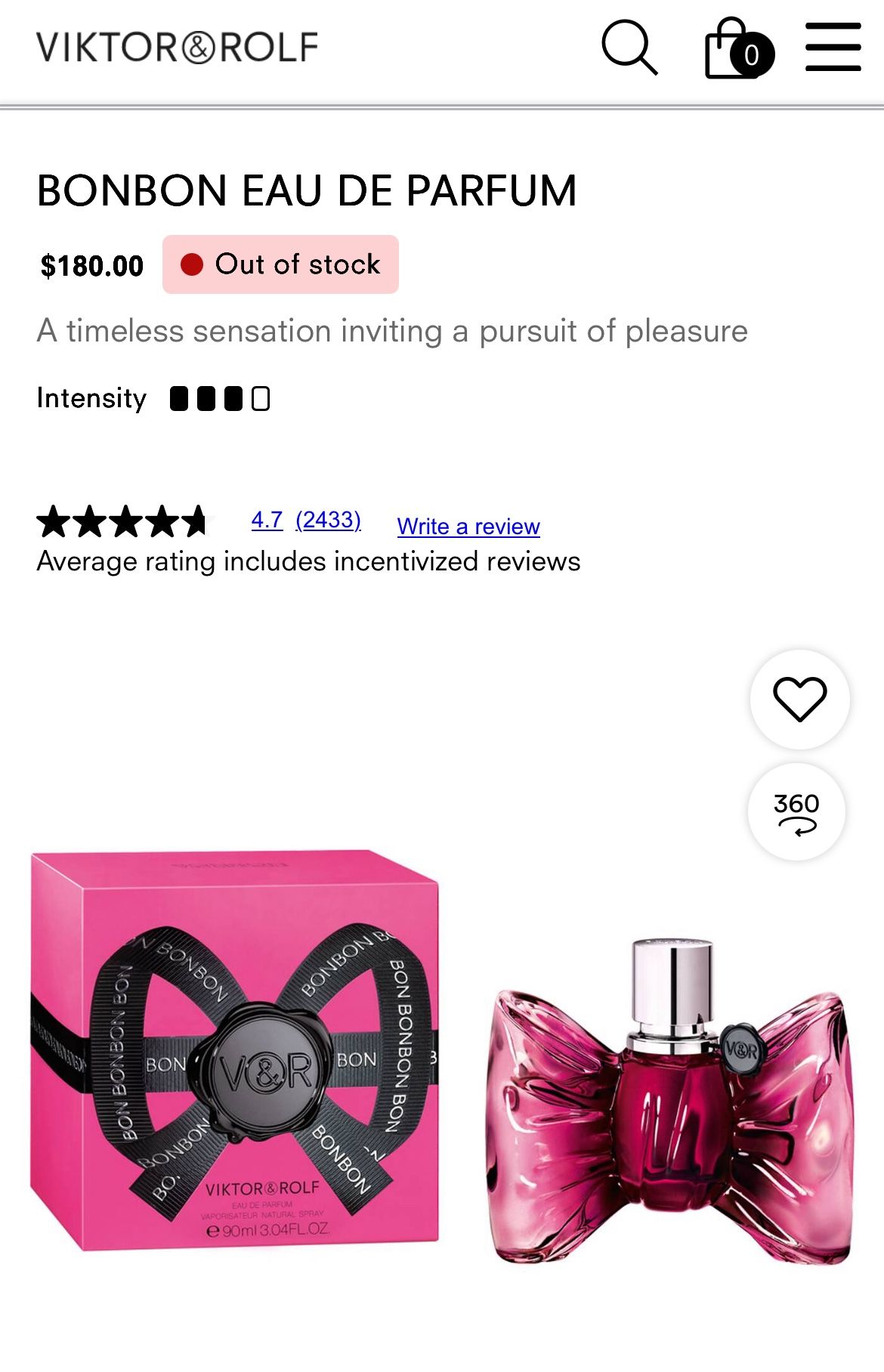 Viktor Rolf Bon Bon Eau De Parfum Spray, Perfume for Women,