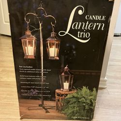 Candle Lantern Trio