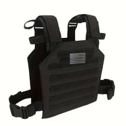  Tactical  Vest Men Women Adjustable Fitness Running Workout Outdoor 
