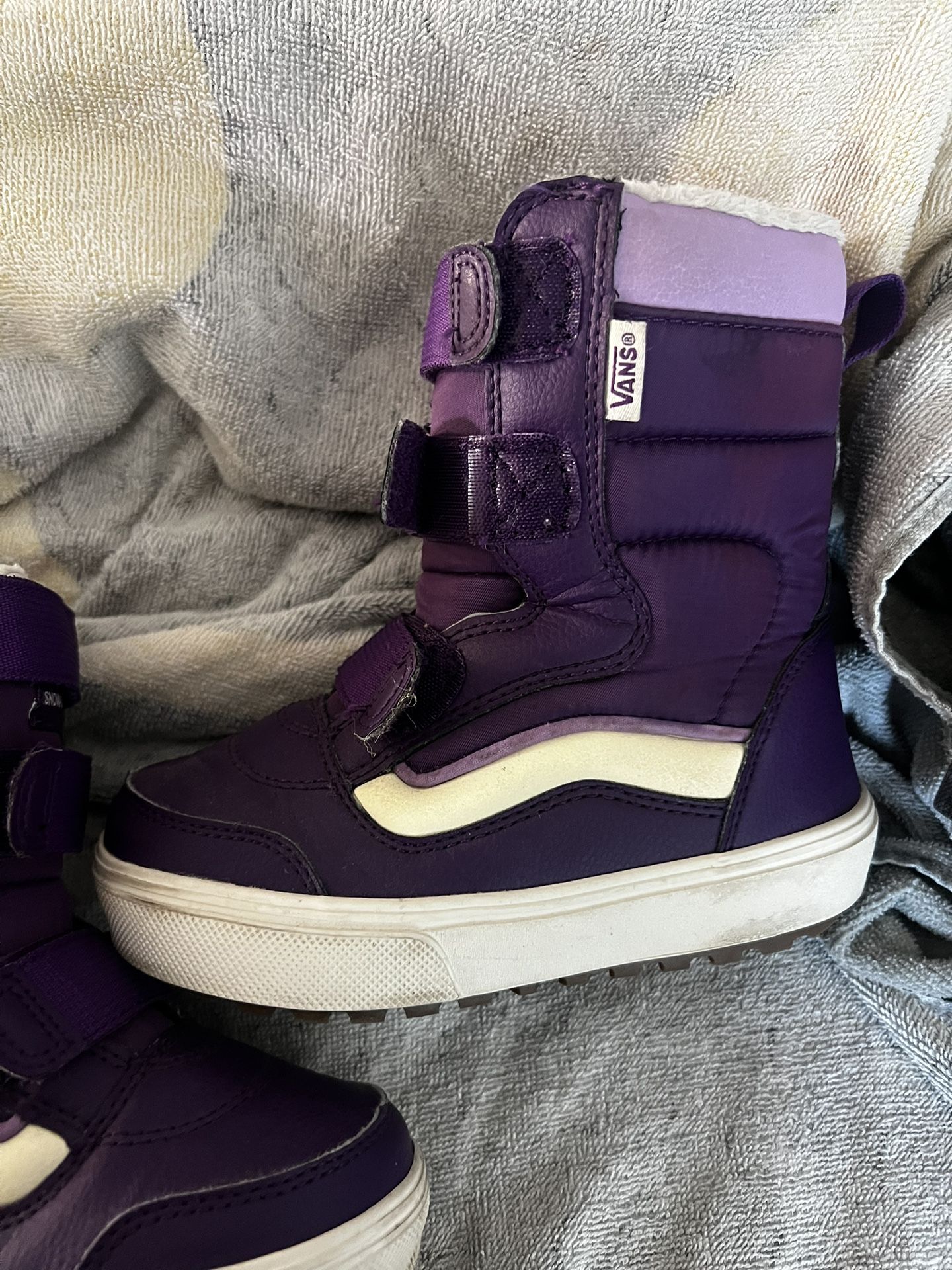 Vans Girl Size 13 Snow Boots