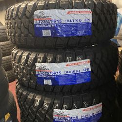 LT235/75/15 ATLANDER - New Tires $115 EACH TIRE/ CADA LLANTA- INSTALLED AND BALANCED