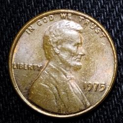 1975 No Mint Lincoln Error Coin. Vast Number Of Errors 