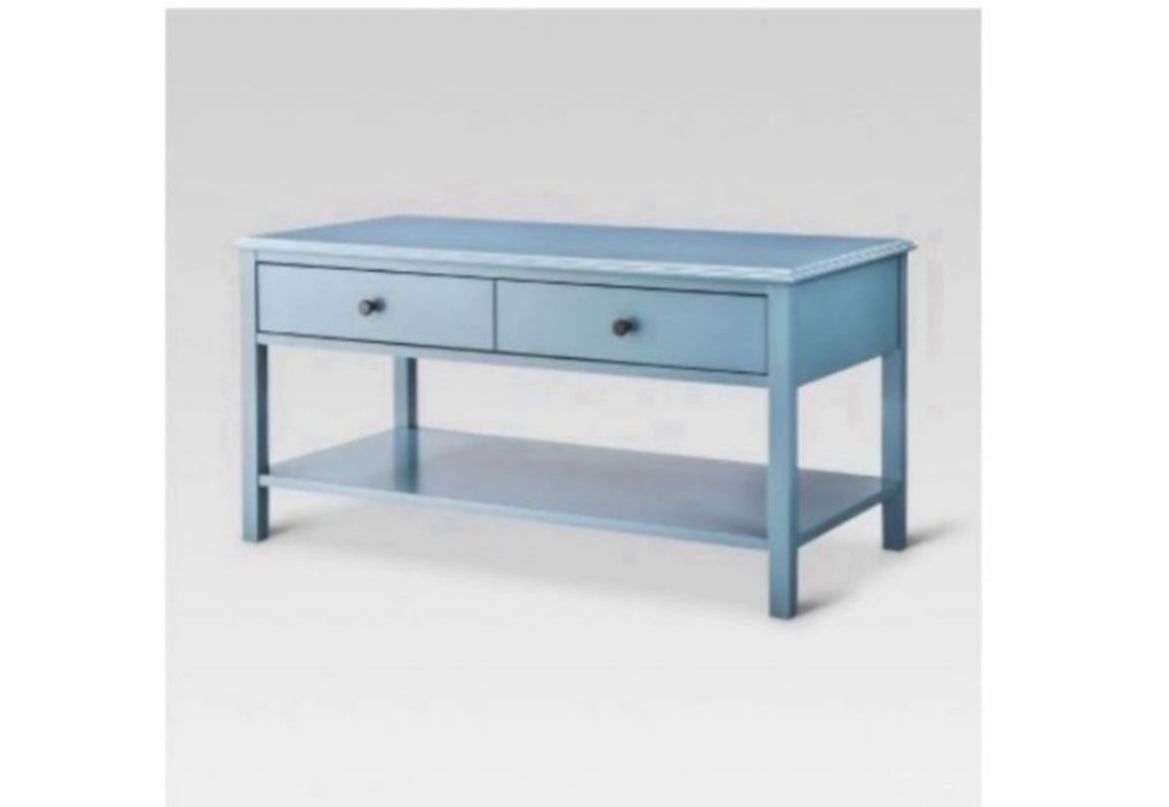 Windham Coffee Table - Teal - Threshold™ Blue!!