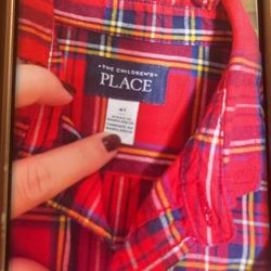 Camisa De Nino Talla 4T De La Tienda Children Place .colores De Holidays