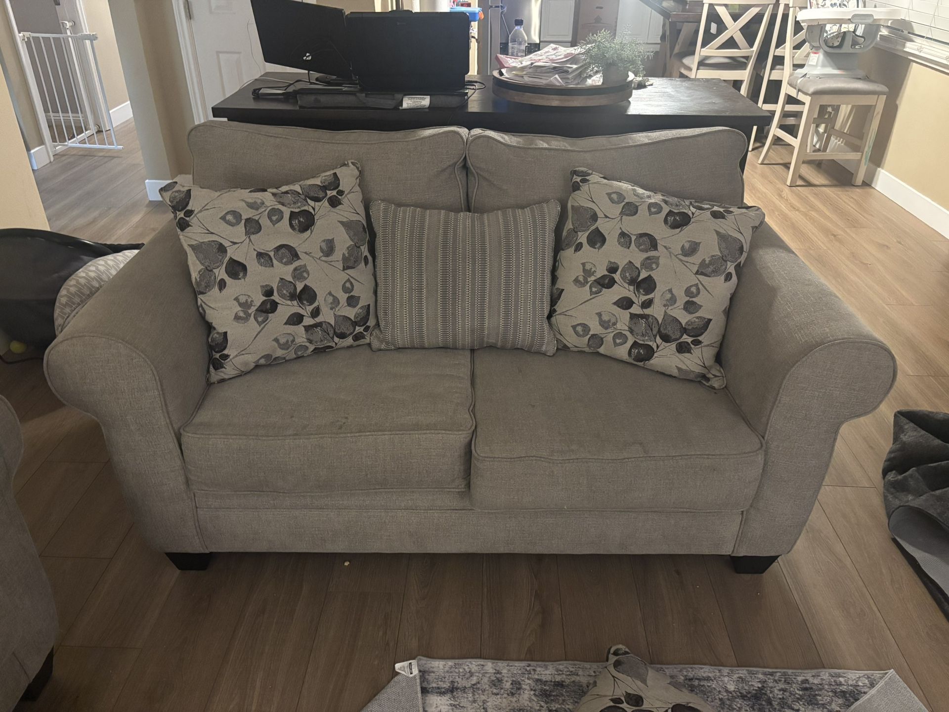 Couches For Sale Grey With Pillows