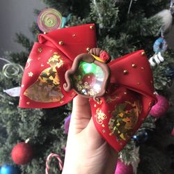 Christmas Disney Princess Hair Bow