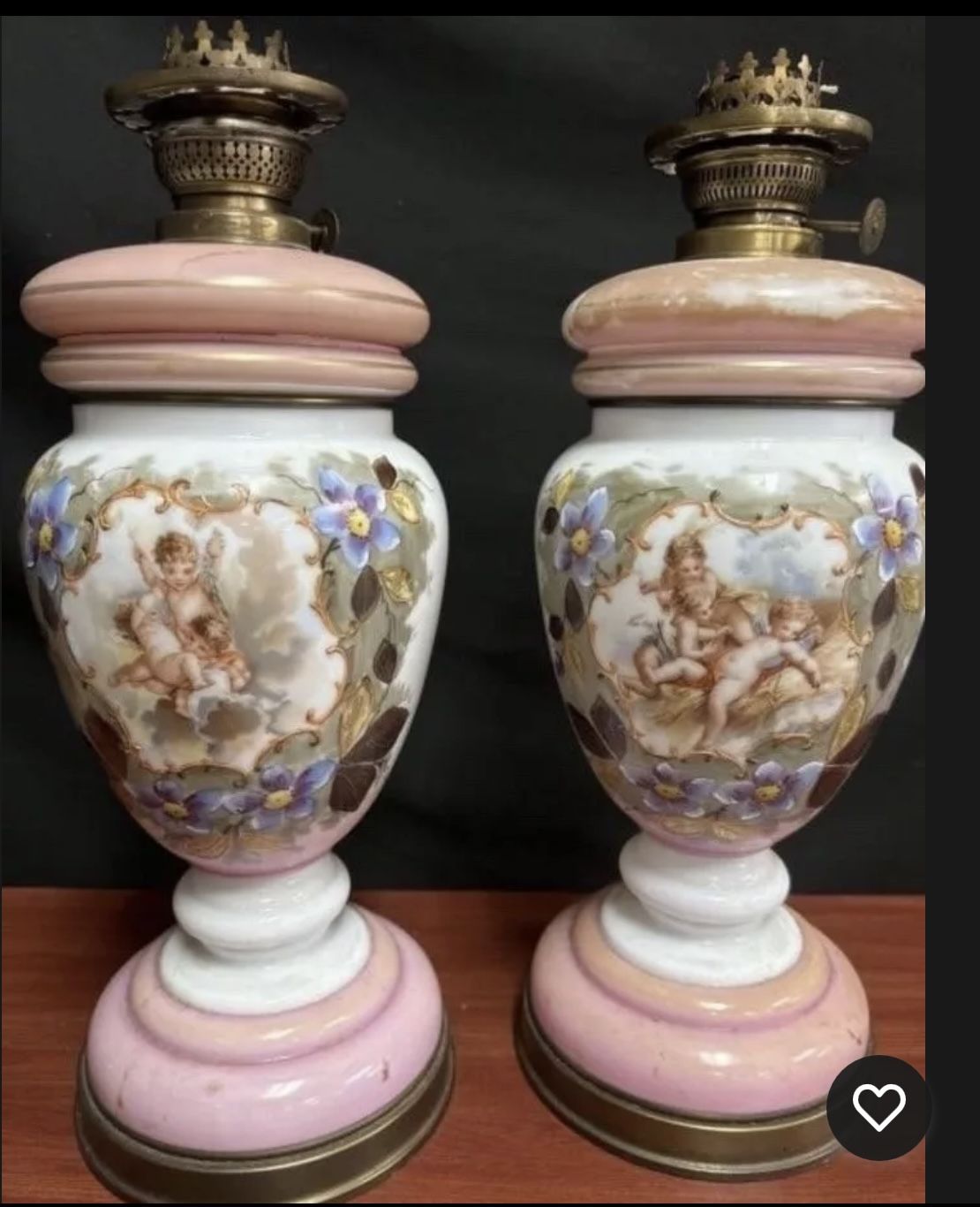 Cosmos Brenner Converted Oil Lamps
