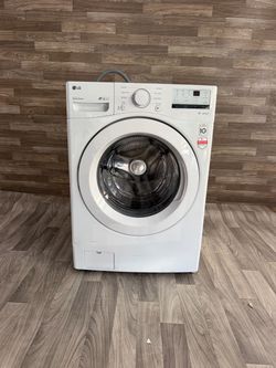 LG washer laundry