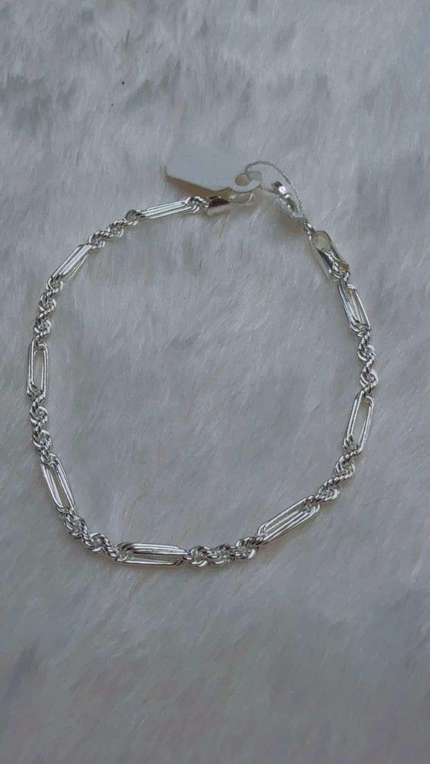 925 Silver Bracelet (19 cm)