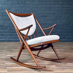 Danish Modern Rocking Chair by Frank Reenskaug, c.1960's - Delivery Available 