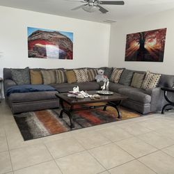 Living Room Sectional - Juego De Sala