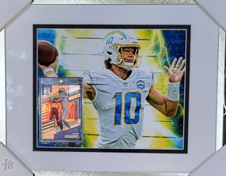 Chargers Justin Herbert Signed, Beckett-Certified, Deluxe-Framed Jersey for  Sale in Laguna Niguel, CA - OfferUp