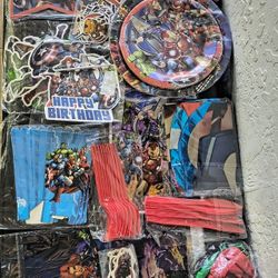 Avengers Party Decor 