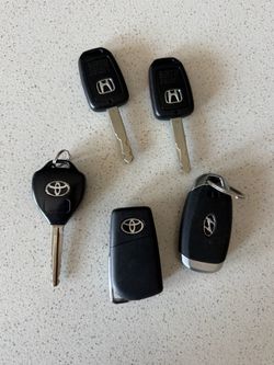 Key Fobs 5 pcs