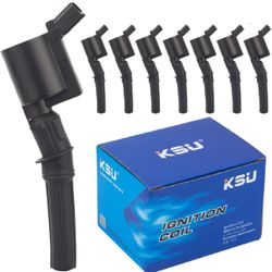 KSU Compatible With Ignition Coil Pack for Ford EXPEDITION EXPLORER F-150 F-250 F-350 F-450 CROWN VICTORIA E-150 E-250 E-350 E-450 MUSTANG THUNDERBIRD