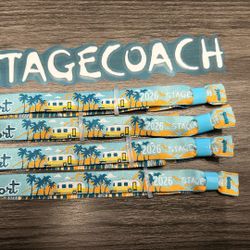 Stagecoach RV Wristbands
