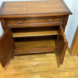 French Country End Table Pair