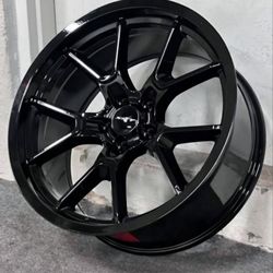 20 Inch Rims Fits Dodge SRT Staggered Set
