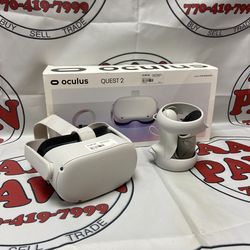 Oculus Meta Quest 2 128GB VR Headset w/ Controllers & Box 11057189