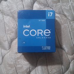 Intel Core I7 12700k