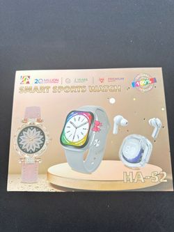 HA-S2 Smart Sports Watch Bundle