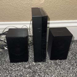 Samsung SWA-8500 Wireless Rear Speaker Kit Left & Right - PS-KS1-1 - Black