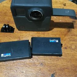 GoPro fusion with 2 batteries