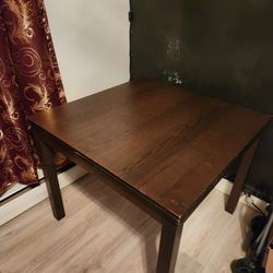 Dark Espresso Expandable Dining Table