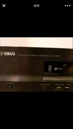 2 Yamaha 7.1 Receivers with remotes and 2 powered Jamo subwoofers