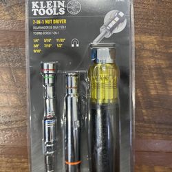 Klein Tools 7-in-1 Nut Driver (Brand New)