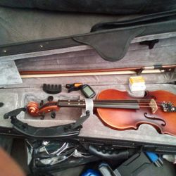 EASTER VIOLIN WITH ESSESORIES