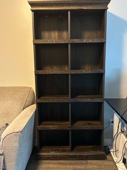 DARK BROWN BOOKCASE