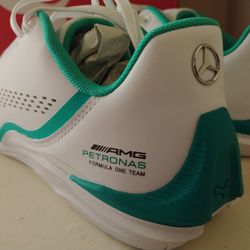Mercedes AMG Puma White Shoes
