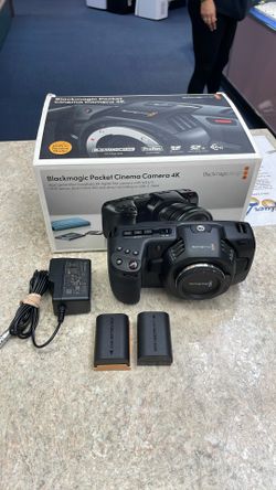 Blackmagic Pocket Cinema Camera 4K With Original Box / 2 Batteries (70502206)
